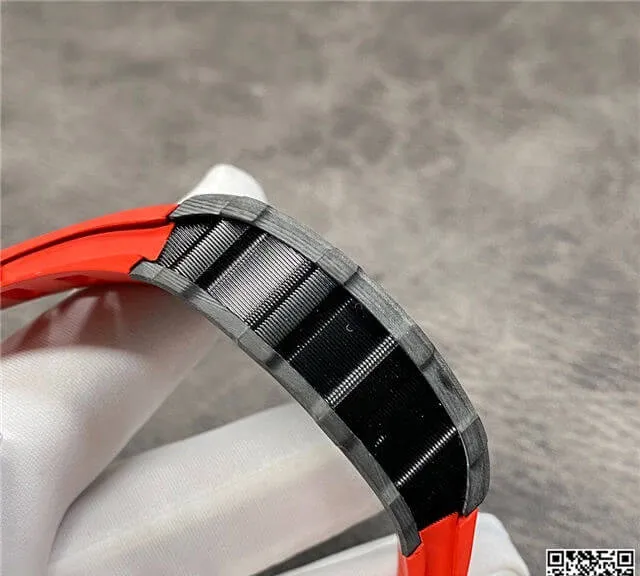 Richard Mille RM35-02 KV Factory 1:1 Best Edition Replica Watch Red Strap