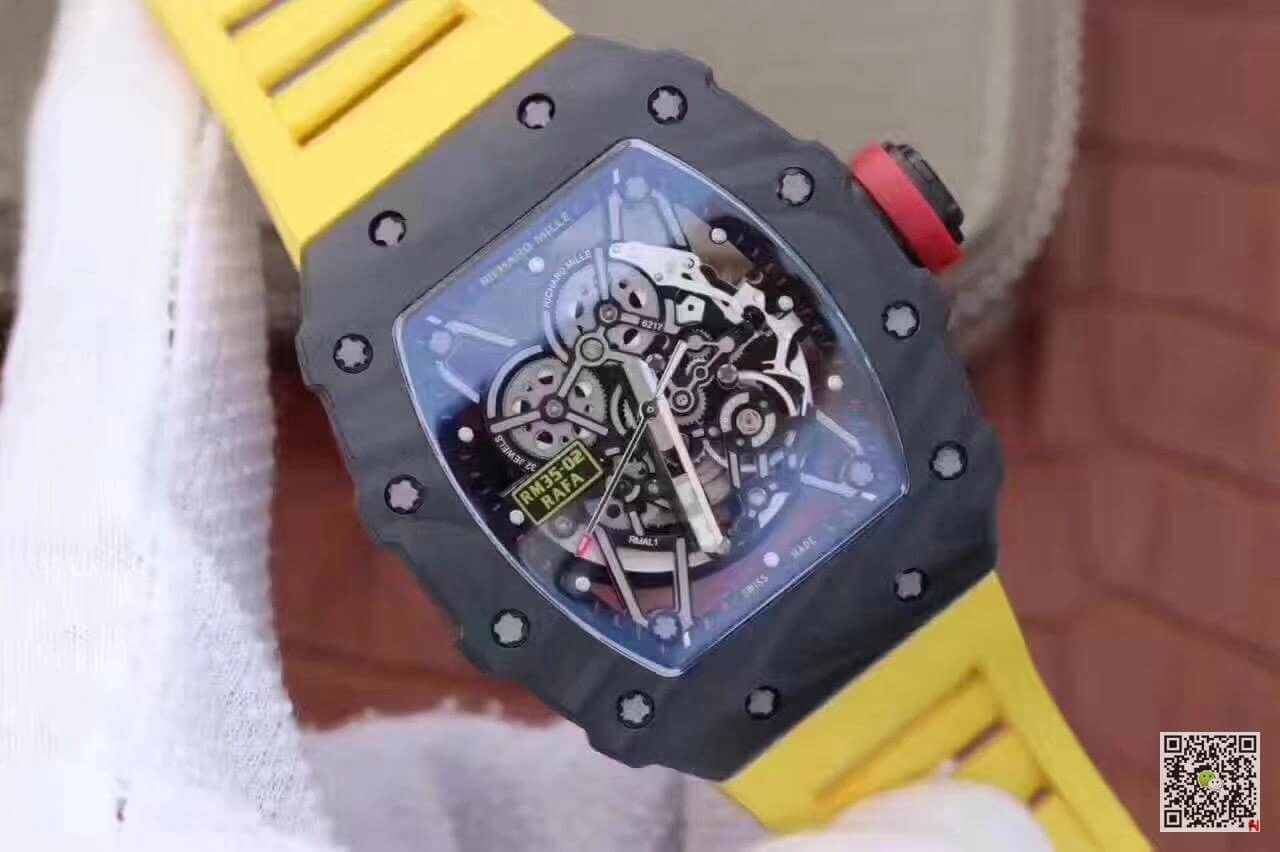 Richard Mille RM35-02 KV Factory 1:1 Best Edition Replica Watch Swiss ETA8215