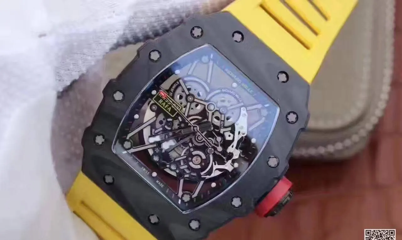 Richard Mille RM35-02 KV Factory 1:1 Best Edition Replica Watch Swiss ETA8215