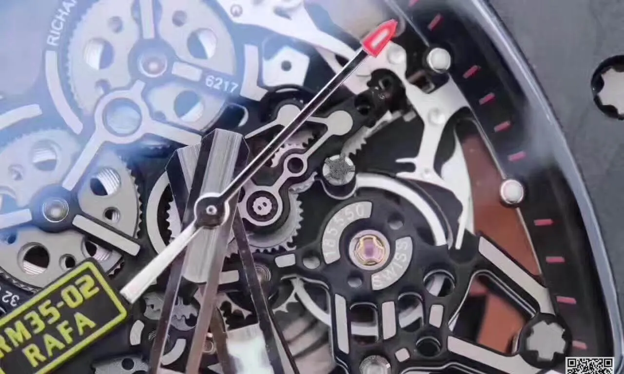Richard Mille RM35-02 KV Factory 1:1 Best Edition Replica Watch Swiss ETA8215