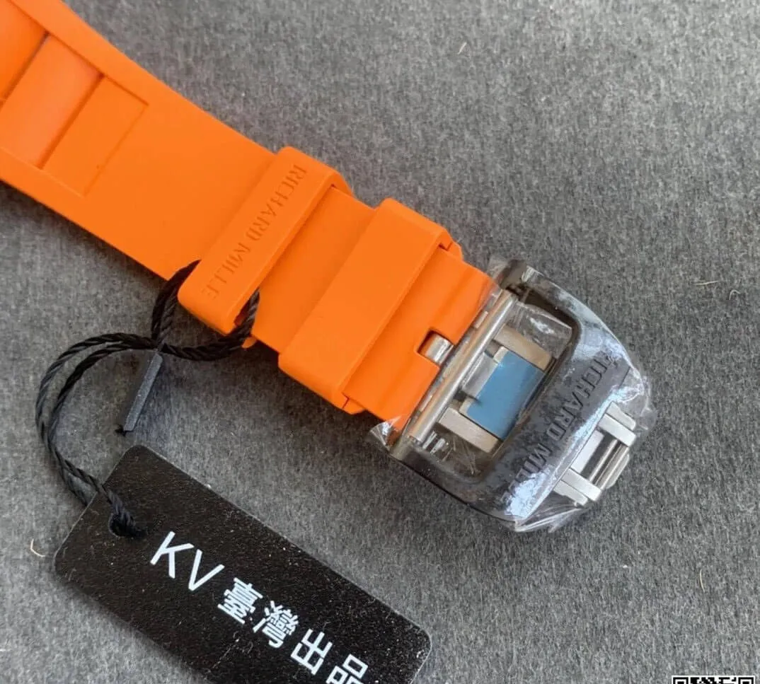 Richard Mille RM35-02 KV Factory 1:1 Best Edition Replica Watch V3 Skeleton Dial