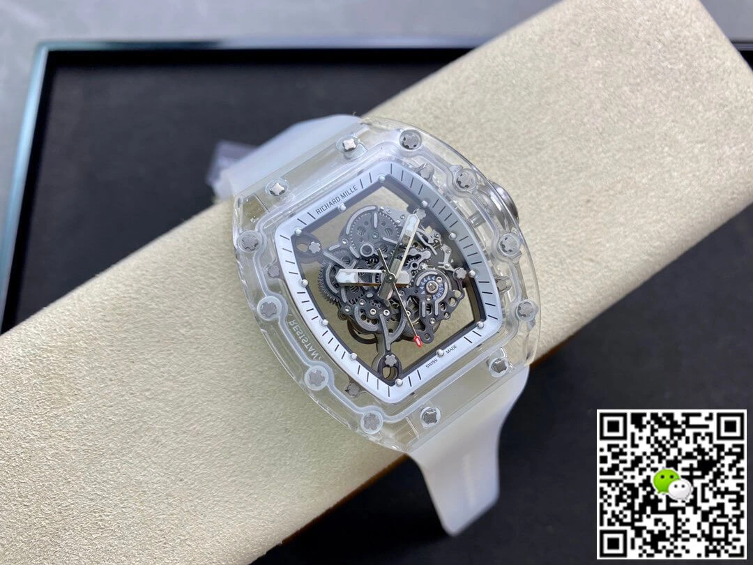 Richard Mille RM35-02 RM Factory 1:1 Best Edition Replica Watch Transparent Strap