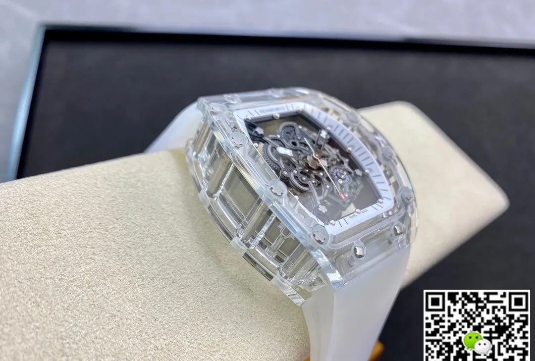 Richard Mille RM35-02 RM Factory 1:1 Best Edition Replica Watch Transparent Strap