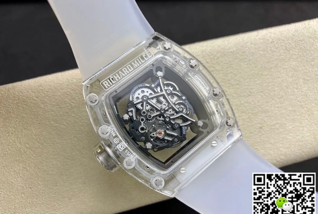 Richard Mille RM35-02 RM Factory 1:1 Best Edition Replica Watch Transparent Strap