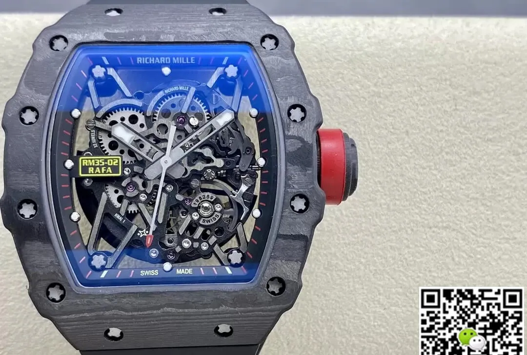 Richard Mille RM35-02 T+ Factory 1:1 Best Edition Replica Watch NTPT Purple Strap