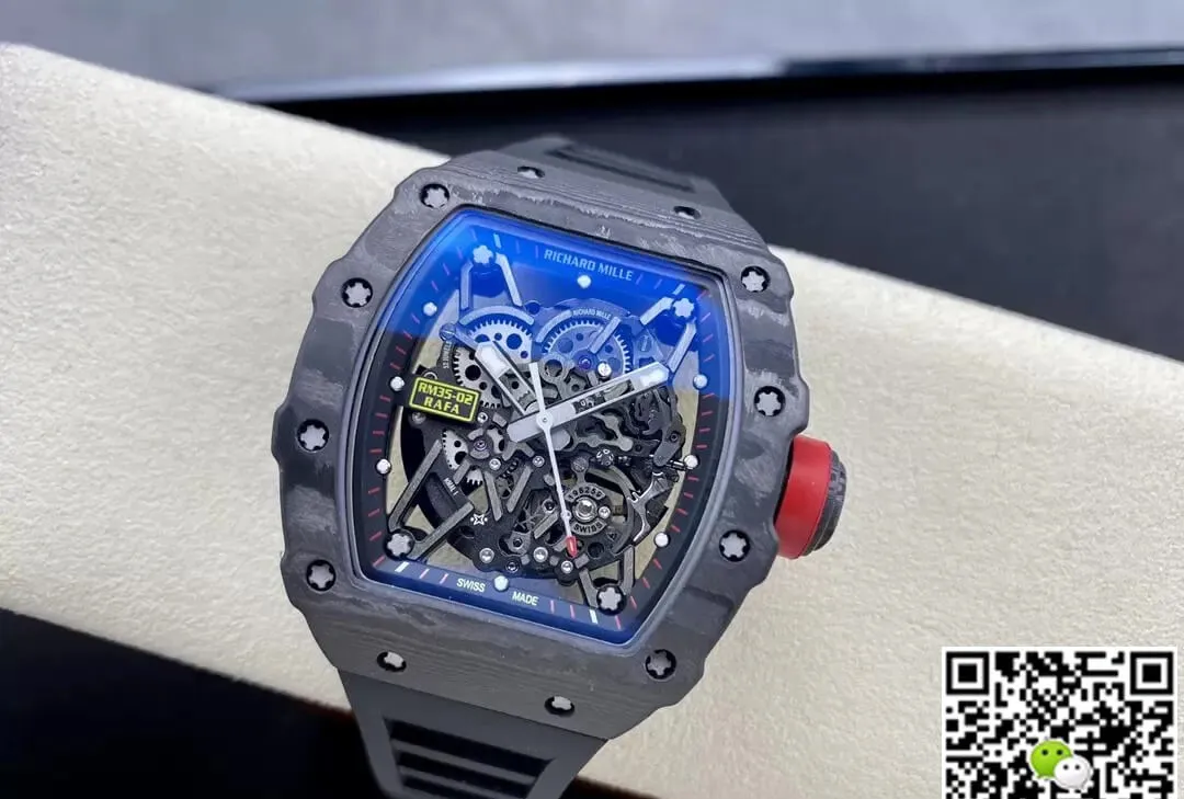 Richard Mille RM35-02 T+ Factory 1:1 Best Edition Replica Watch NTPT Purple Strap