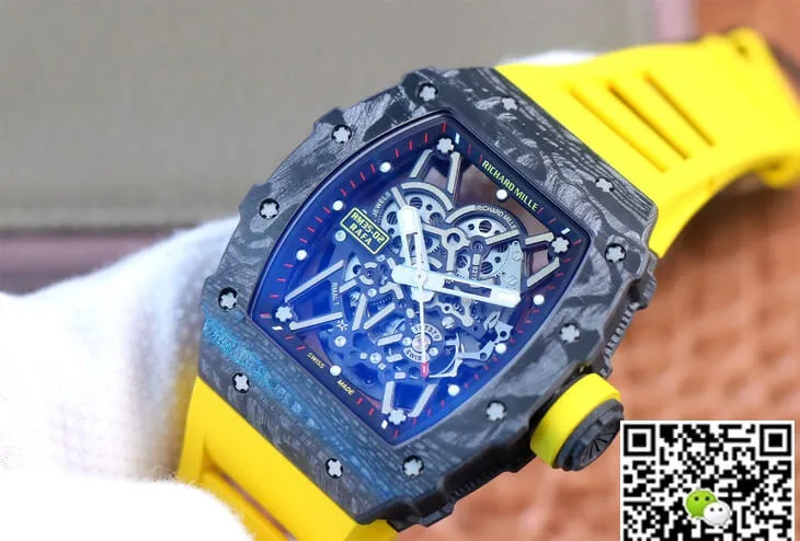 Richard Mille RM35-02 ZF Factory 1:1 Best Edition Replica Watch Rubber Strap