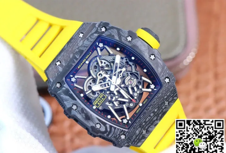 Richard Mille RM35-02 ZF Factory 1:1 Best Edition Replica Watch Rubber Strap
