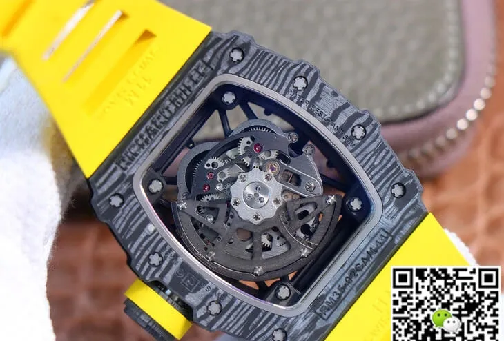 Richard Mille RM35-02 ZF Factory 1:1 Best Edition Replica Watch Rubber Strap