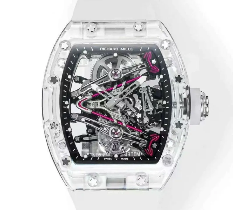 Richard Mille RM38-02 Transparent case 1:1 Best Edition Replica Watch