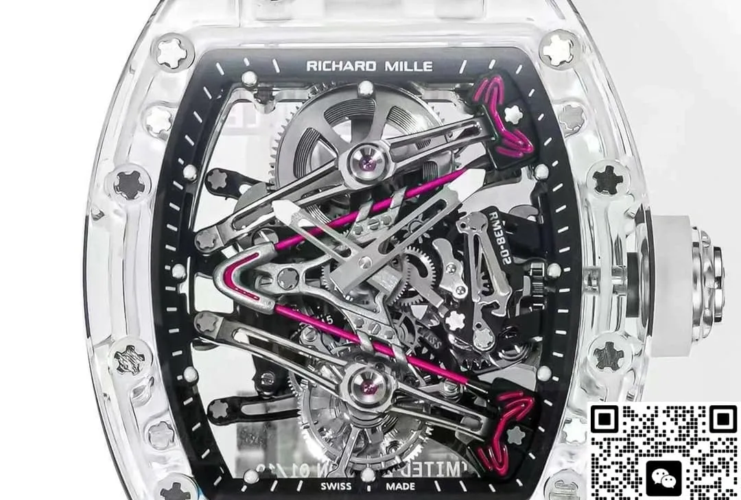 Richard Mille RM38-02 Transparent case 1:1 Best Edition Replica Watch