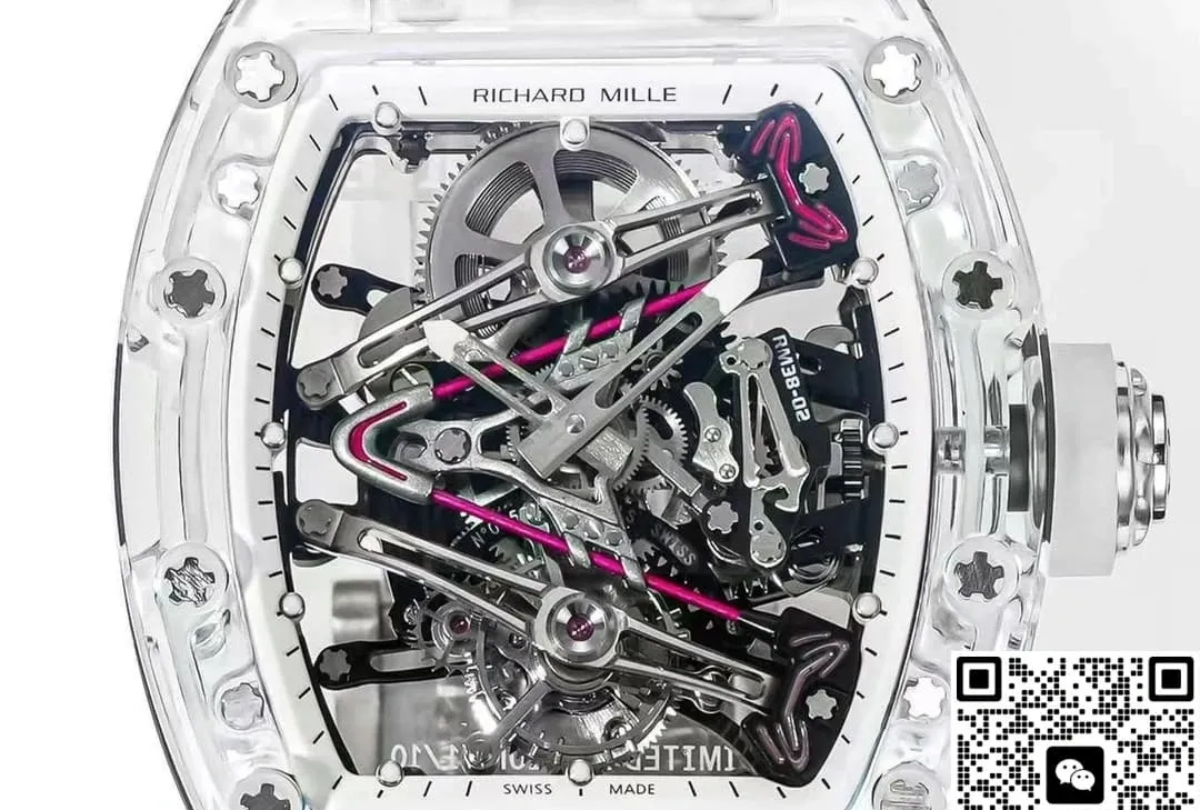 Richard Mille RM38-02 rubber strap 1:1 Best Edition Replica Watch