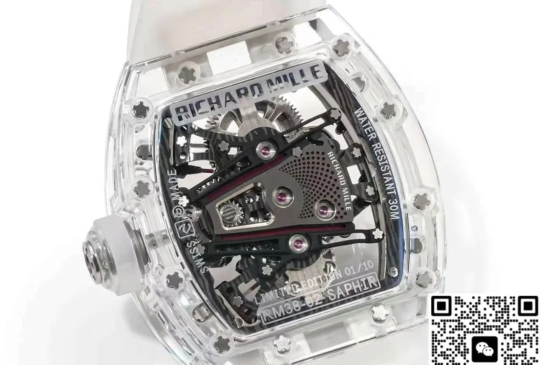 Richard Mille RM38-02 rubber strap 1:1 Best Edition Replica Watch
