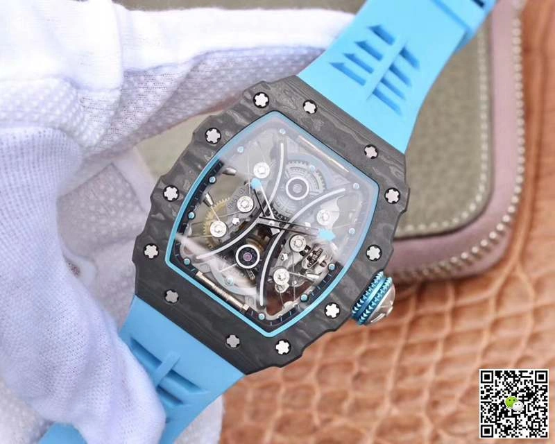 Richard Mille RM53-01 JB Factory 1:1 Best Edition Replica Watch Blue Strap