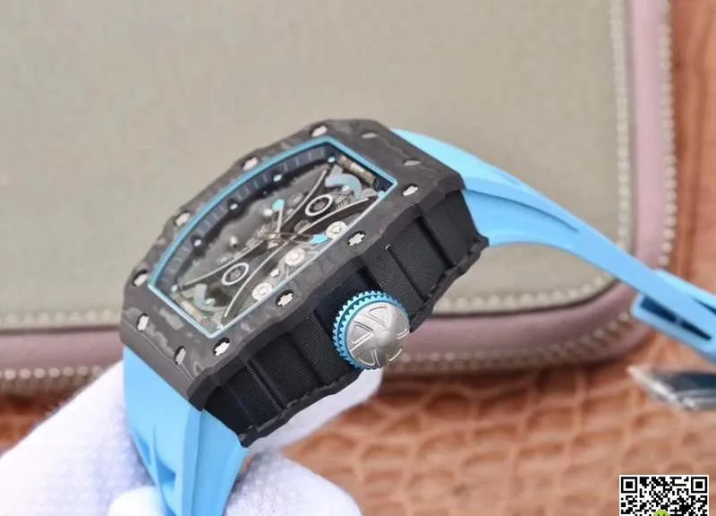 Richard Mille RM53-01 JB Factory 1:1 Best Edition Replica Watch Blue Strap