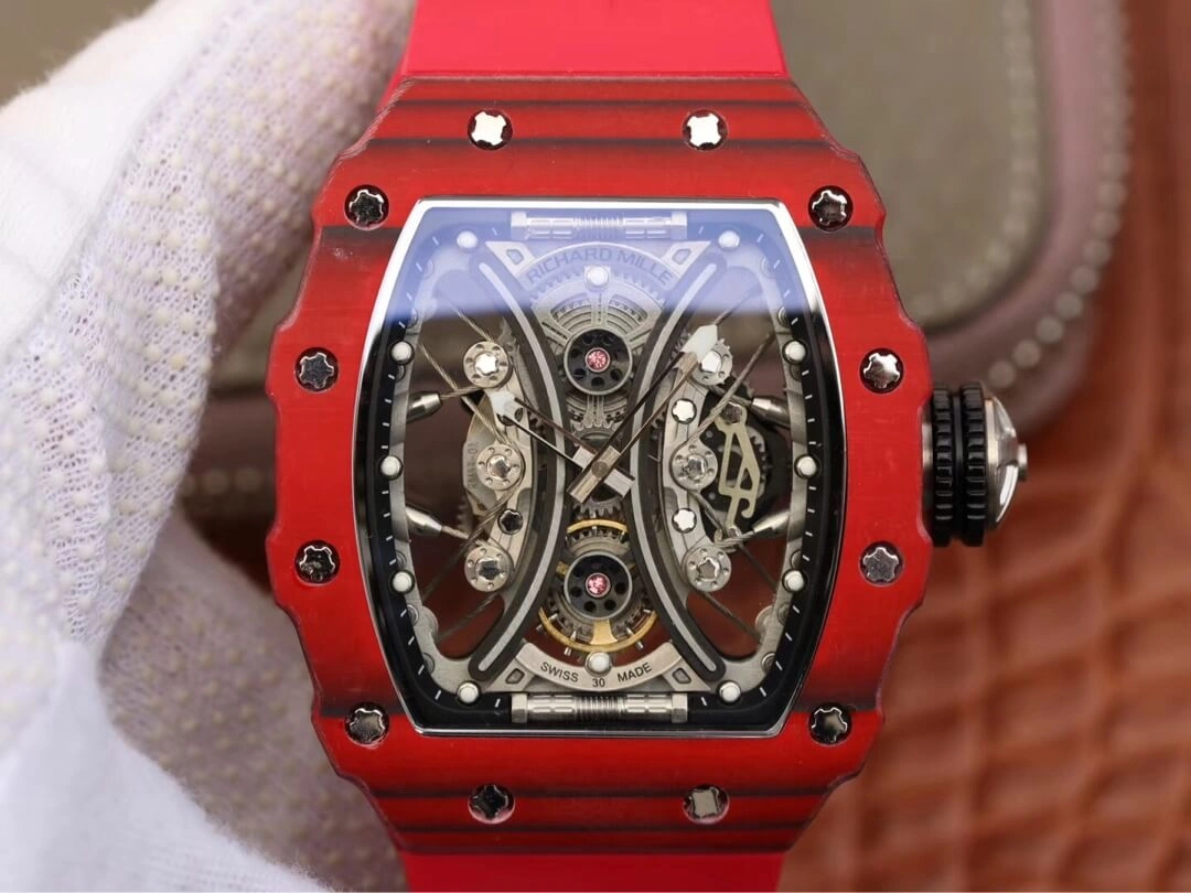 Richard Mille RM53-01 KV Factory 1:1 Best Edition Replica Watch Red Case