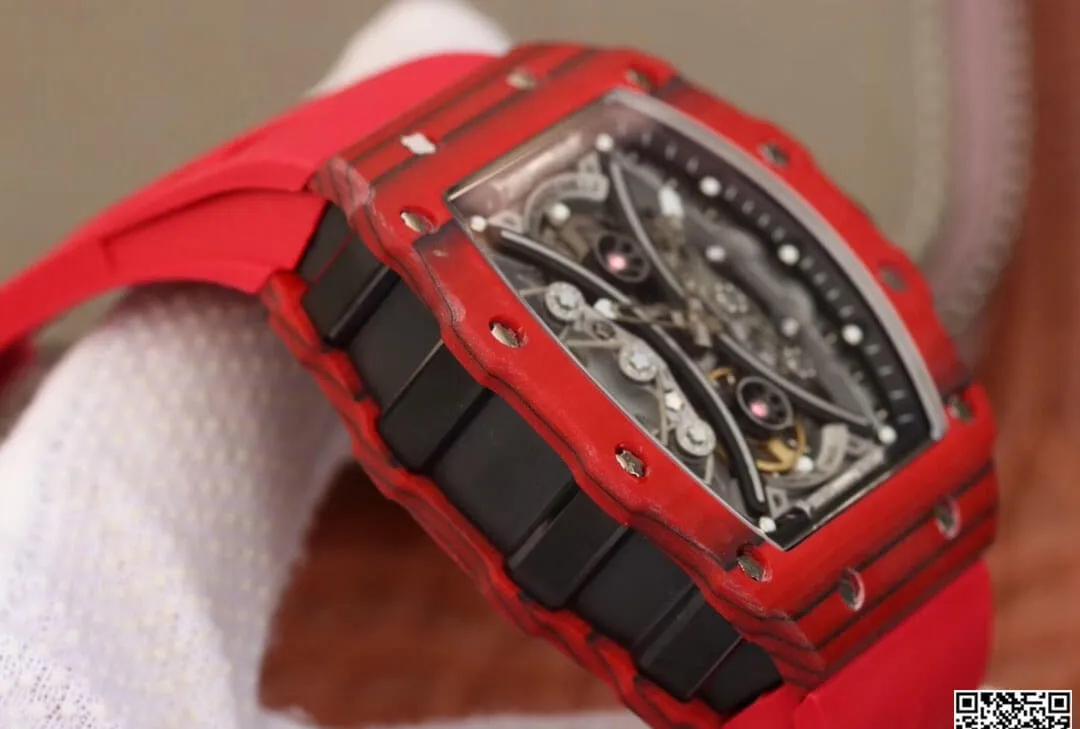 Richard Mille RM53-01 KV Factory 1:1 Best Edition Replica Watch Red Case