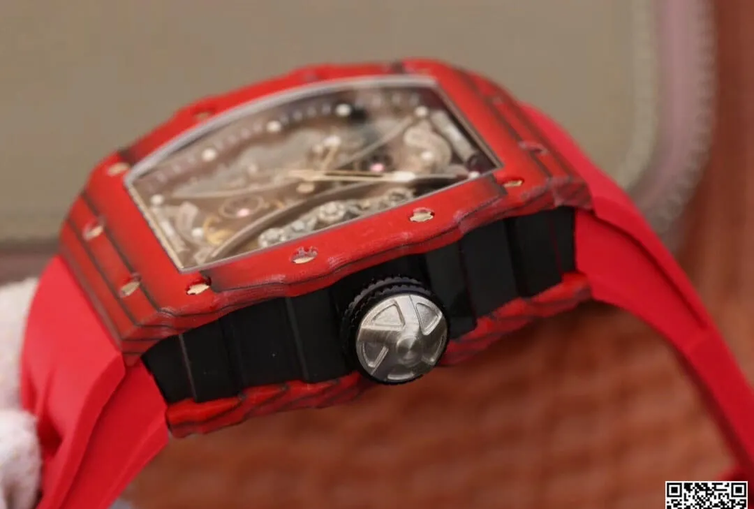 Richard Mille RM53-01 KV Factory 1:1 Best Edition Replica Watch Red Case