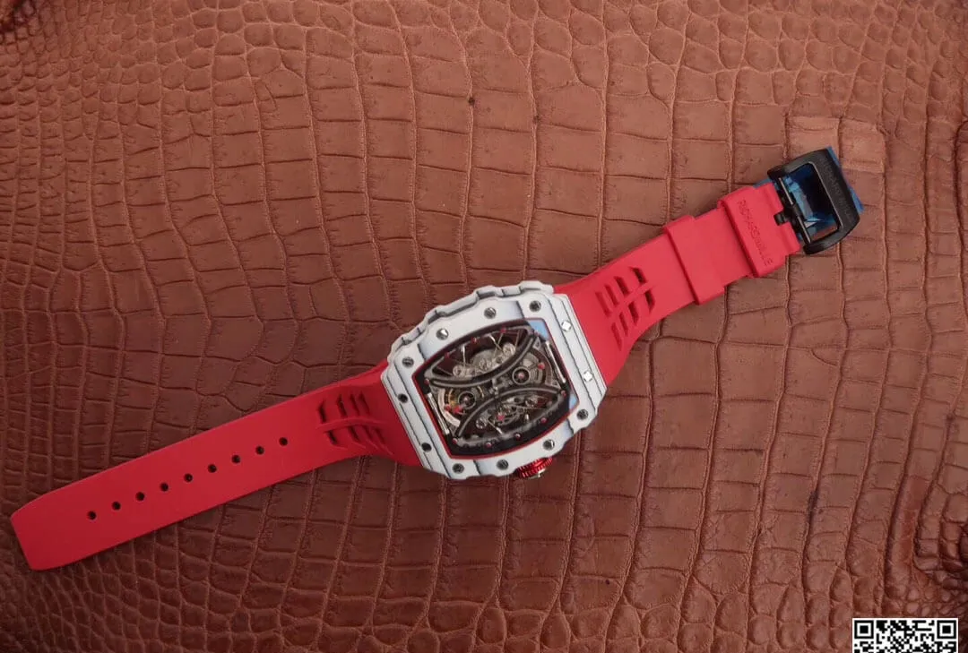 Richard Mille RM53-01 KV Factory 1:1 Best Edition Replica Watch Rubber Strap
