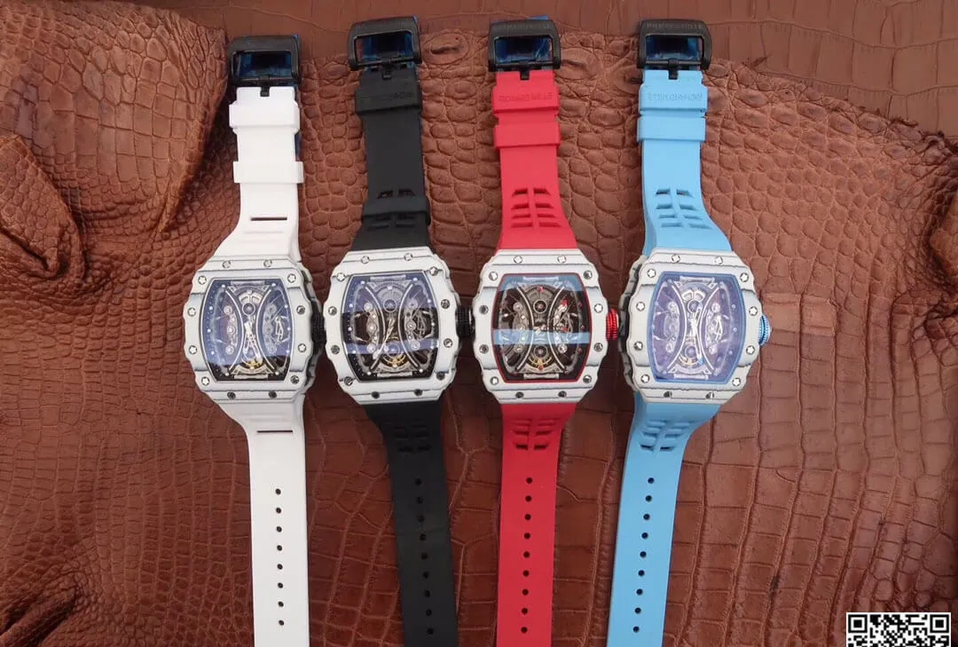 Richard Mille RM53-01 KV Factory 1:1 Best Edition Replica Watch Rubber Strap