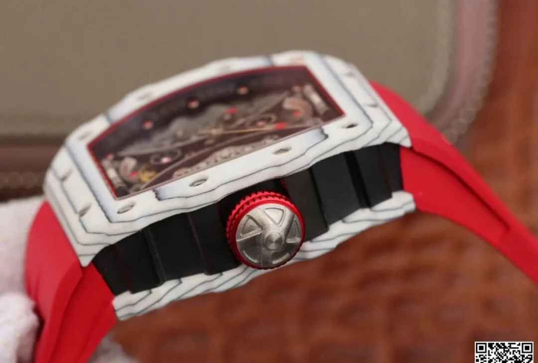 Richard Mille RM53-01 KV Factory 1:1 Best Edition Replica Watch Rubber Strap