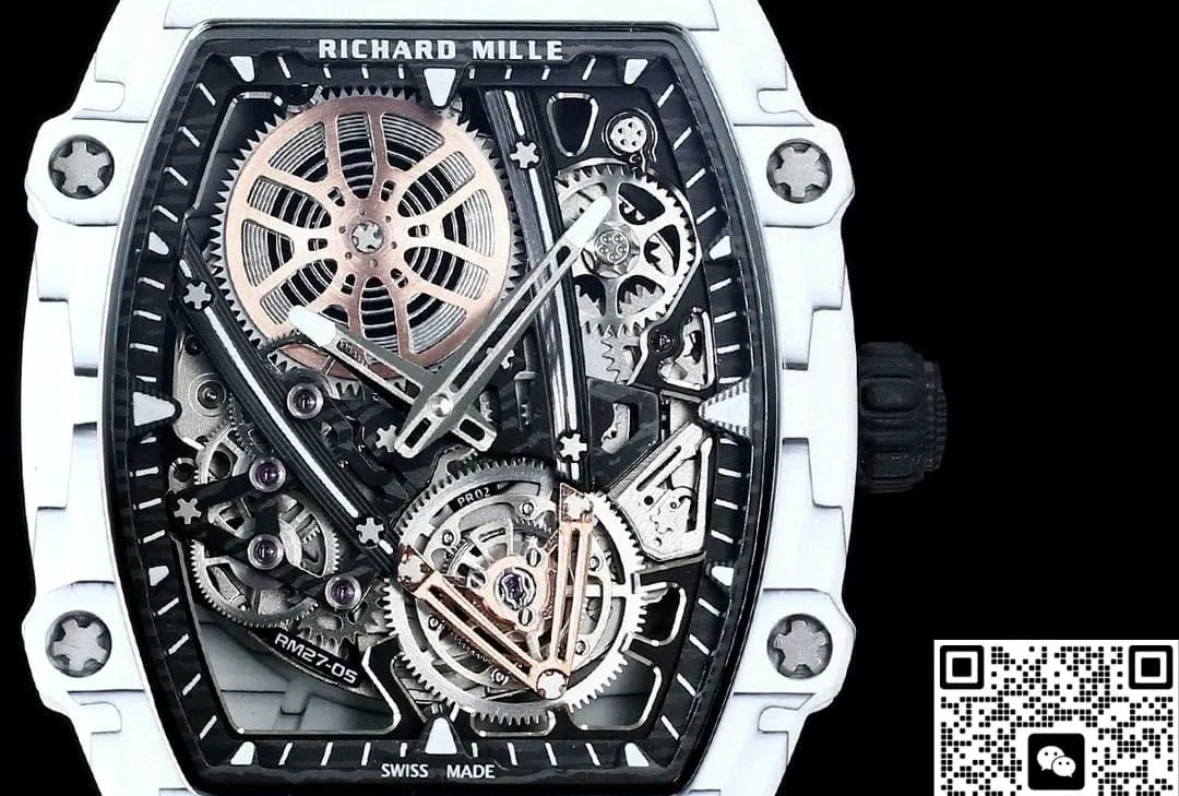 Richard Miller RM27-05 Skeleton dial 1:1 Best Edition Replica Watch