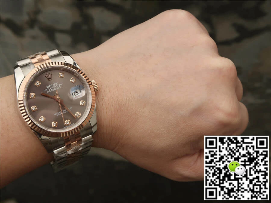 Rolex Datejust 116231 GM Factory 1:1 Best Edition Replica Watch Diamond-set Dial