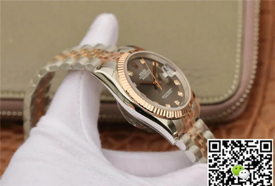 Rolex Datejust 116231 GM Factory 1:1 Best Edition Replica Watch Diamond-set Dial