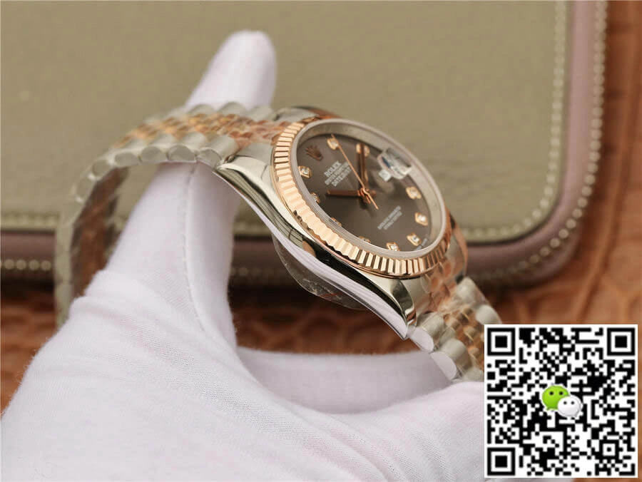 Rolex Datejust 116231 GM Factory 1:1 Best Edition Replica Watch Diamond-set Dial