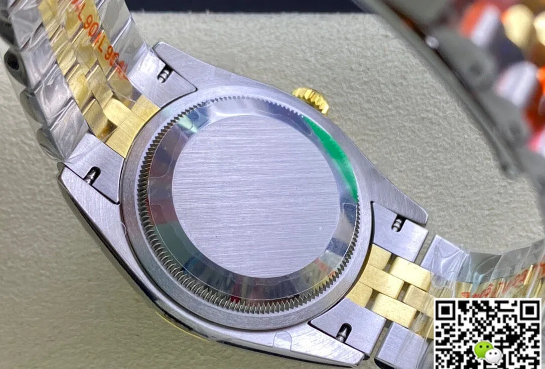Rolex Datejust 126233 36MM EW Factory 1:1 Best Edition Replica Watch Gold Strap