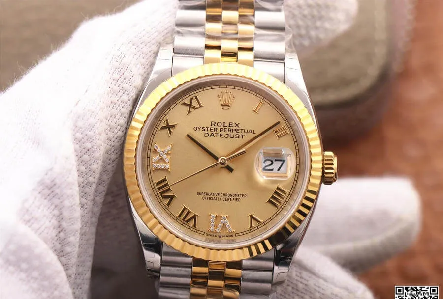 Rolex Datejust 126233 EW Factory 1:1 Best Edition Replica Watch Stainless Steel