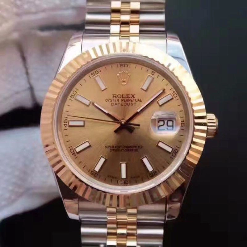 Rolex Datejust 126333 1:1 Best Edition Replica Watch Swiss ETA2836-2 Gold Wrapped