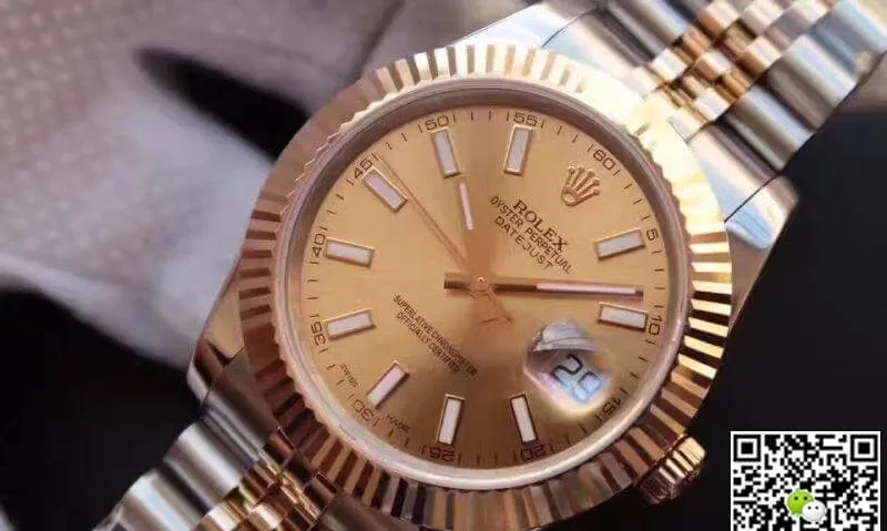 Rolex Datejust 126333 1:1 Best Edition Replica Watch Swiss ETA2836-2 Gold Wrapped