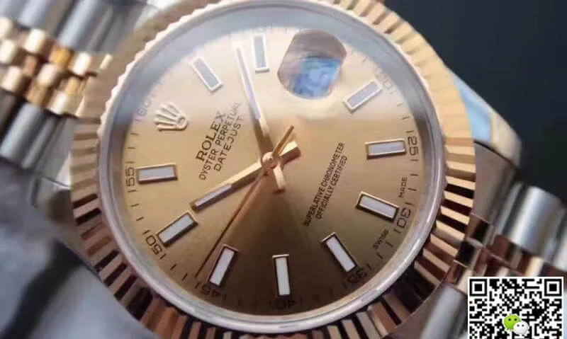 Rolex Datejust 126333 1:1 Best Edition Replica Watch Swiss ETA2836-2 Gold Wrapped