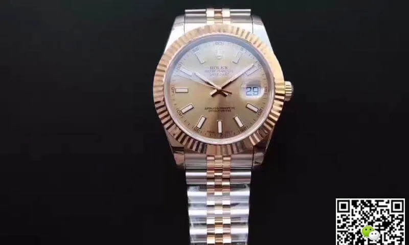 Rolex Datejust 126333 1:1 Best Edition Replica Watch Swiss ETA2836-2 Gold Wrapped