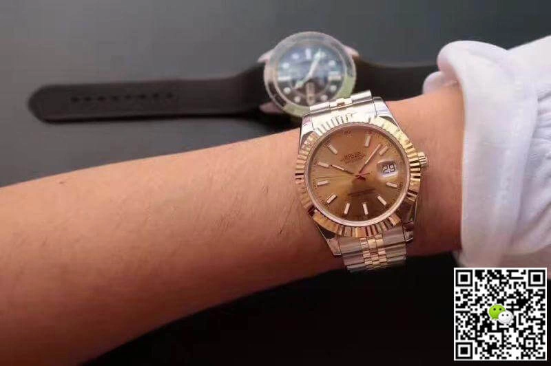 Rolex Datejust 126333 1:1 Best Edition Replica Watch Swiss ETA2836-2 Gold Wrapped