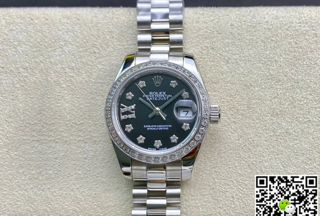 Rolex Datejust 28MM BP Factory 1:1 Best Edition Replica Watch Black Dial