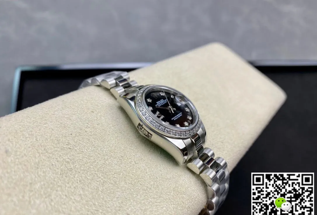 Rolex Datejust 28MM BP Factory 1:1 Best Edition Replica Watch Black Dial