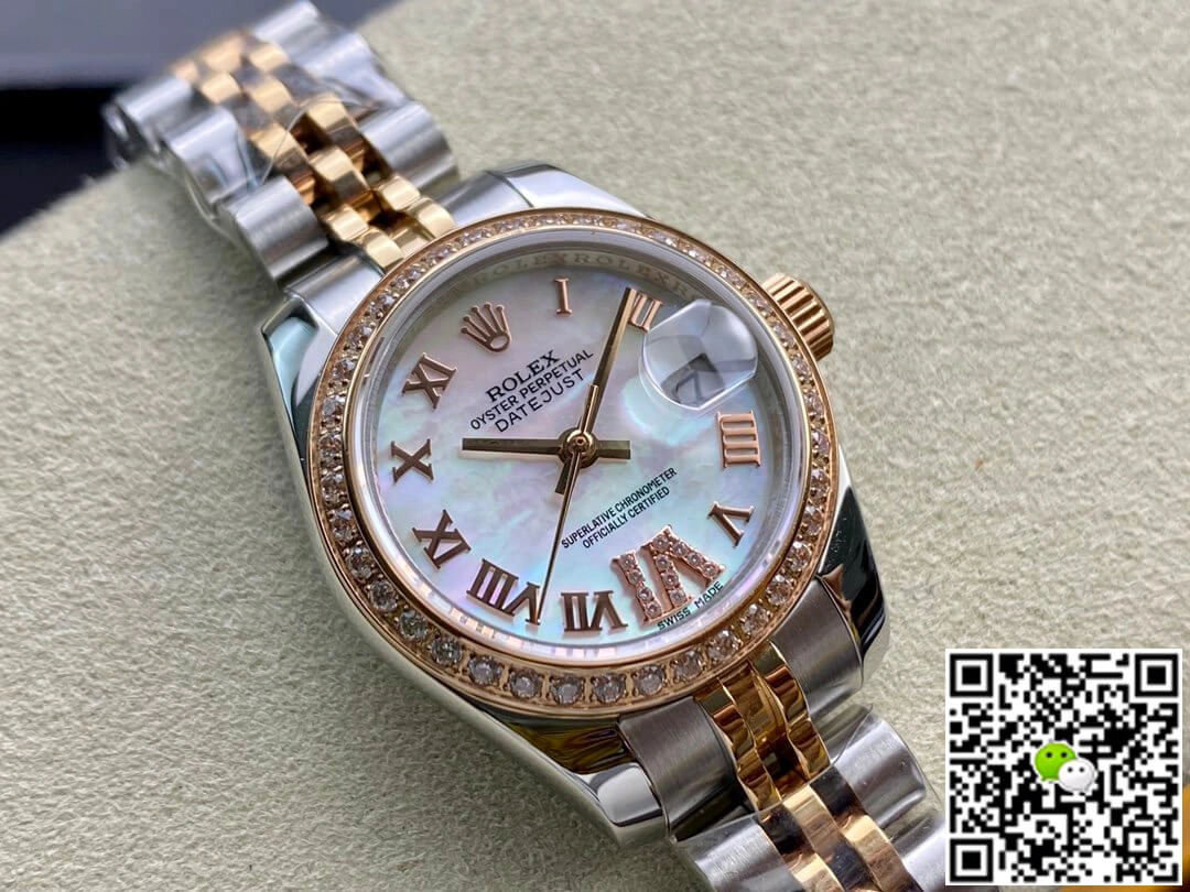 Rolex Datejust 28MM BP Factory 1:1 Best Edition Replica Watch Diamond Bezel