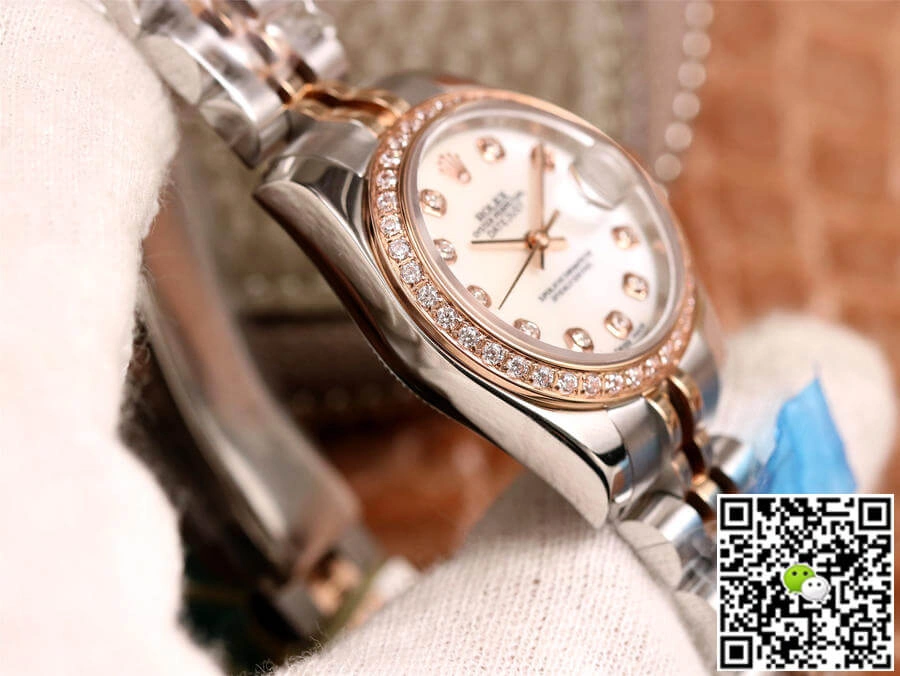 Rolex Datejust 28MM BP Factory 1:1 Best Edition Replica Watch Diamond White Dial