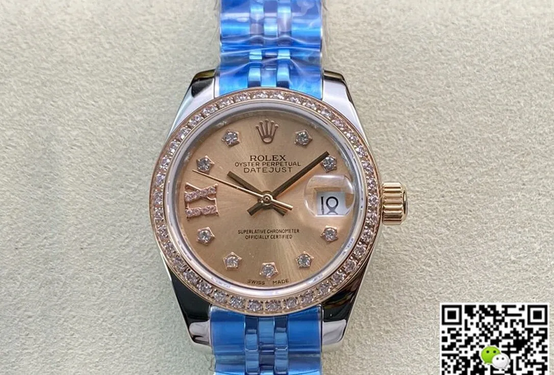 Rolex Datejust 28MM BP Factory 1:1 Best Edition Replica Watch Diamond-set Dial