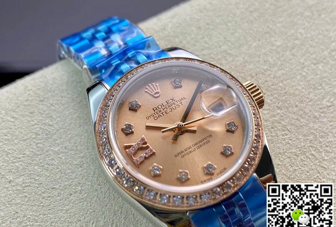 Rolex Datejust 28MM BP Factory 1:1 Best Edition Replica Watch Diamond-set Dial