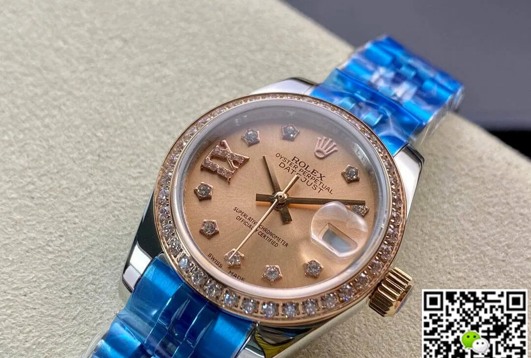 Rolex Datejust 28MM BP Factory 1:1 Best Edition Replica Watch Diamond-set Dial