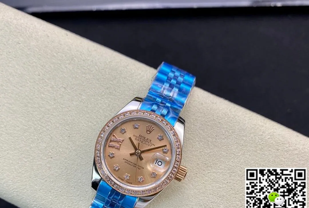Rolex Datejust 28MM BP Factory 1:1 Best Edition Replica Watch Diamond-set Dial
