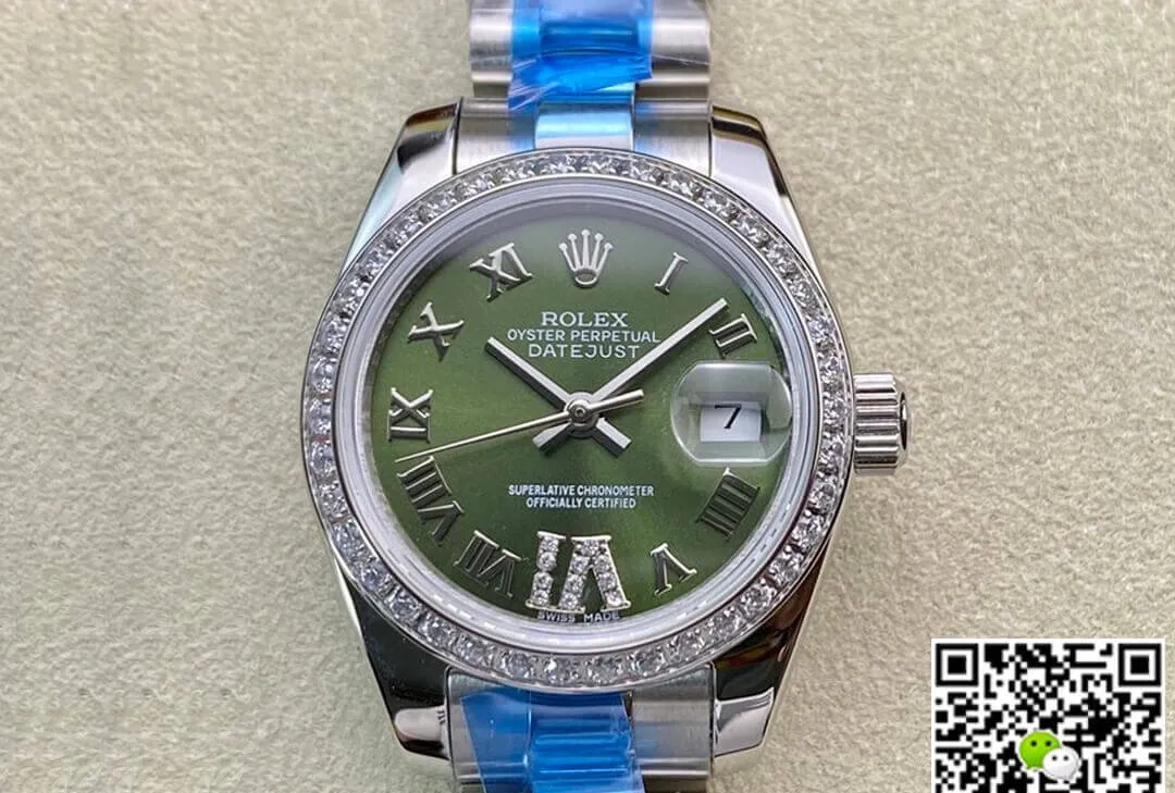 Rolex Datejust 28MM BP Factory 1:1 Best Edition Replica Watch Green Dial