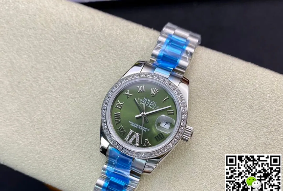 Rolex Datejust 28MM BP Factory 1:1 Best Edition Replica Watch Green Dial