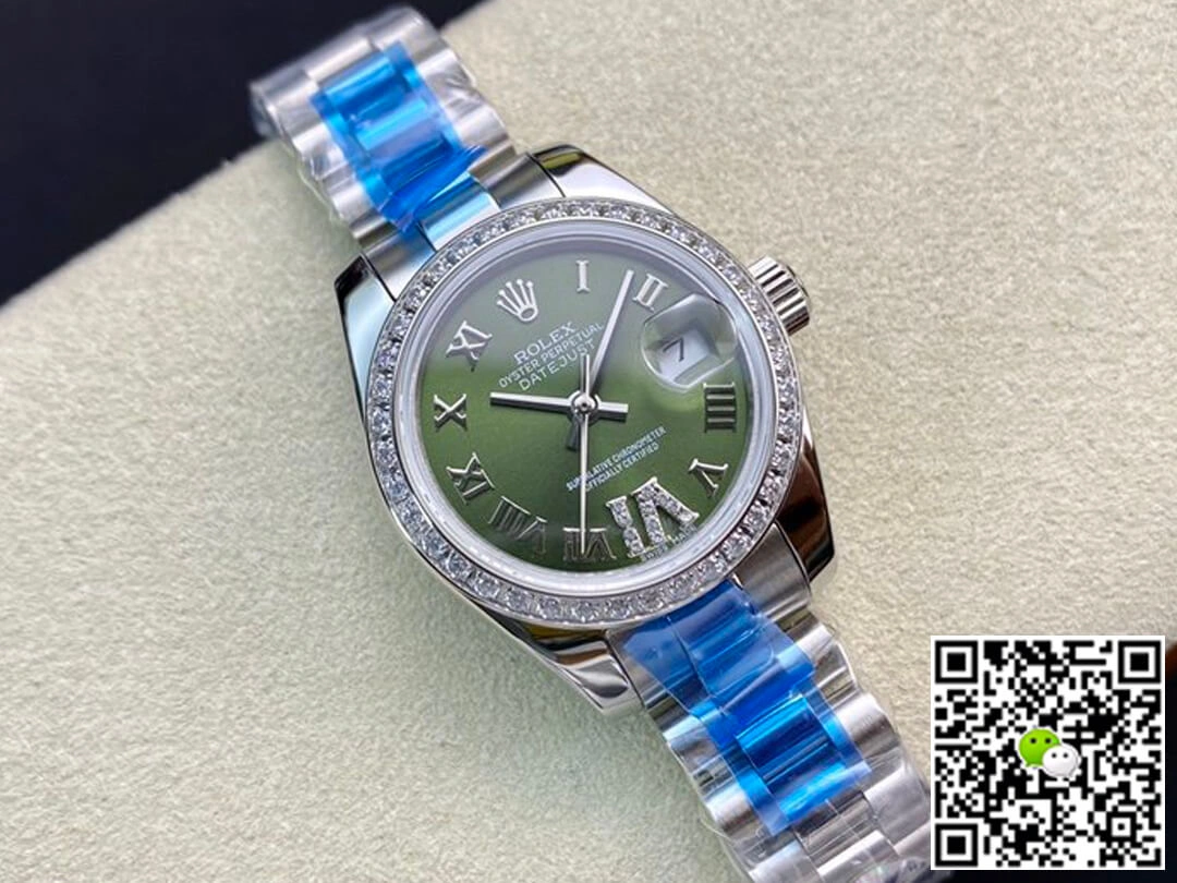 Rolex Datejust 28MM BP Factory 1:1 Best Edition Replica Watch Green Dial