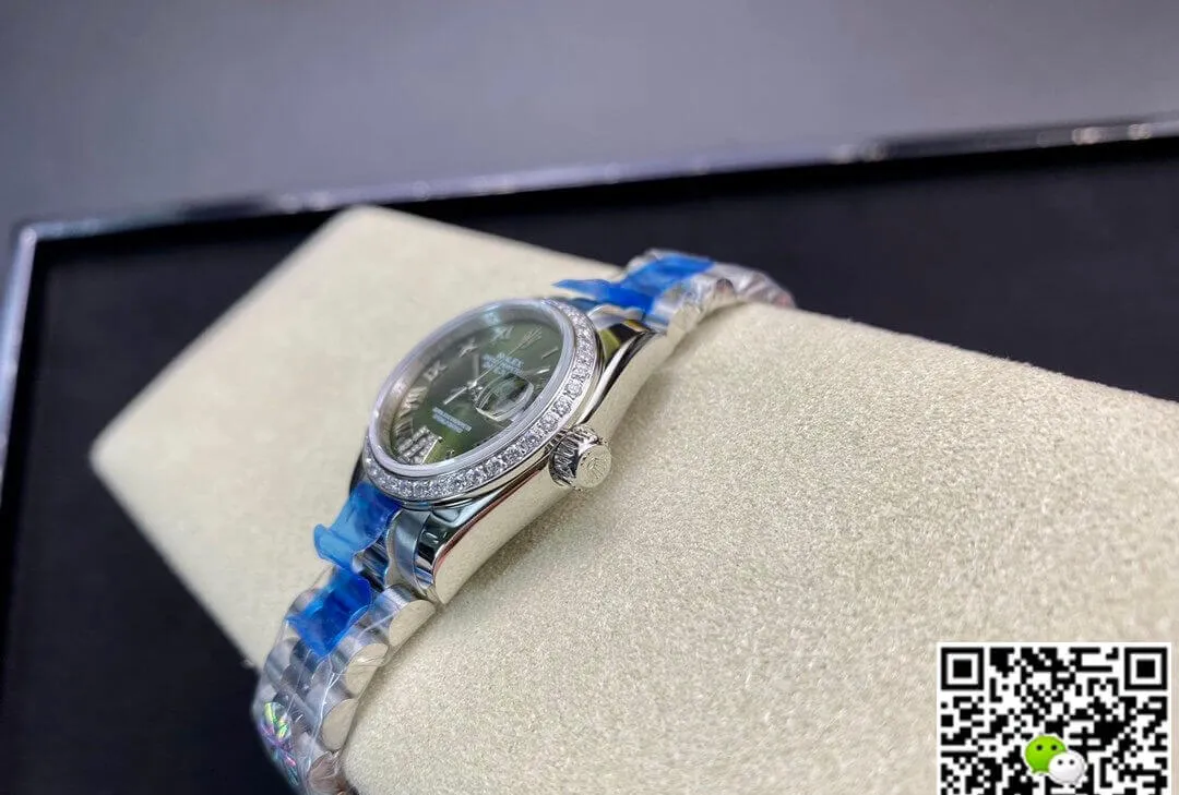 Rolex Datejust 28MM BP Factory 1:1 Best Edition Replica Watch Green Dial