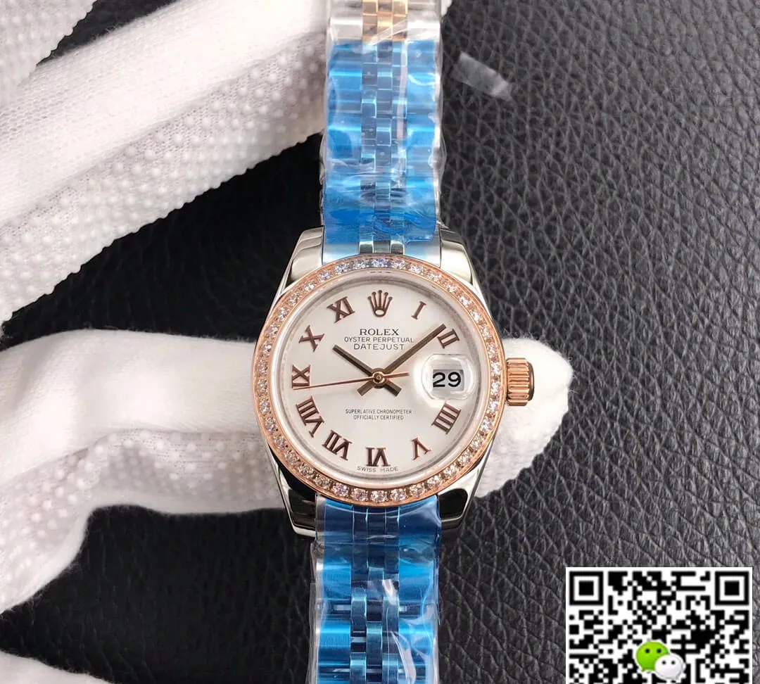 Rolex Datejust 28MM BP Factory 1:1 Best Edition Replica Watch White Dial