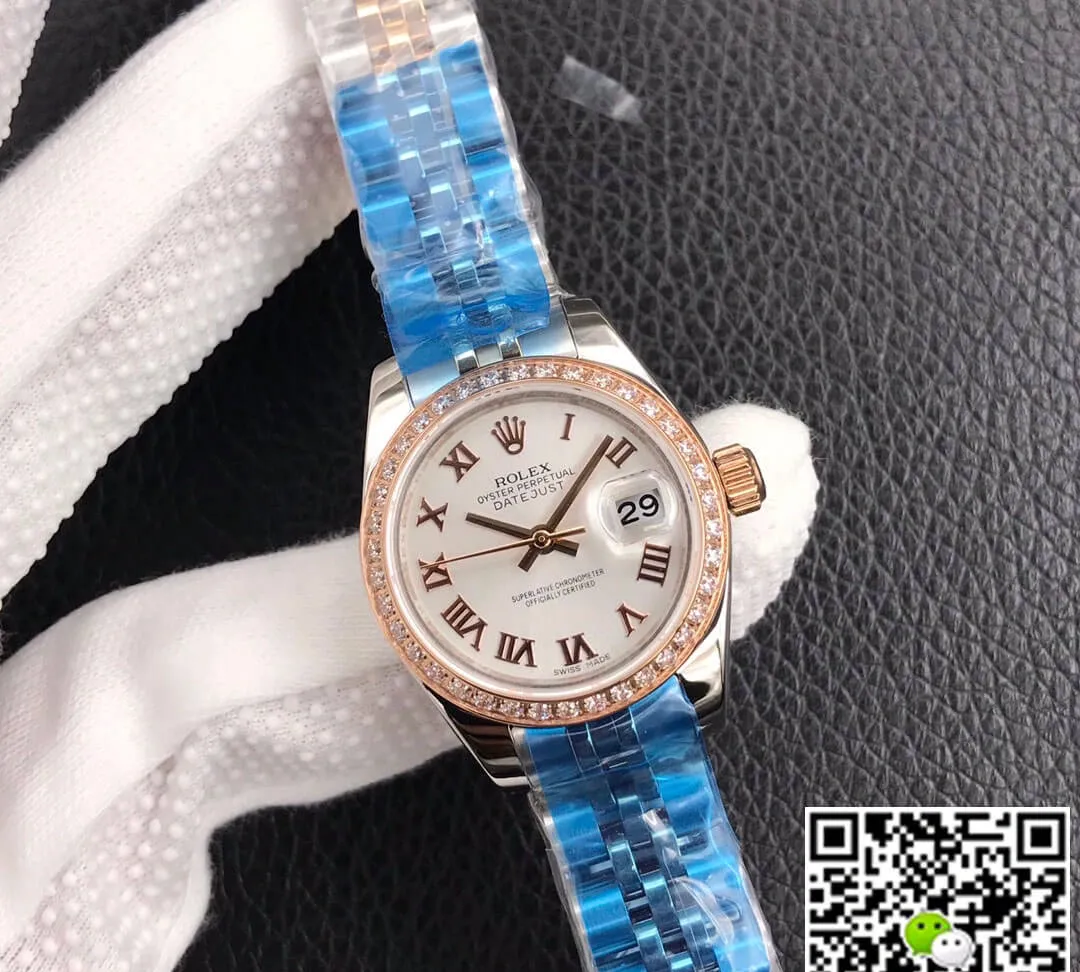 Rolex Datejust 28MM BP Factory 1:1 Best Edition Replica Watch White Dial